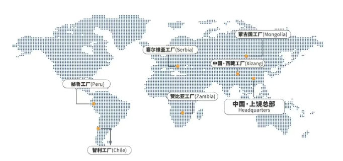 耐普礦機(jī)七大工廠布局